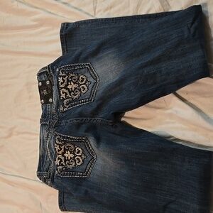 Miss me Bootcut Jeans size 32 Inseam 35